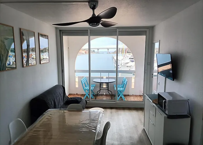 T2 Avec Tres Belle Vue Sur Le Port De Plaisance Apartament *